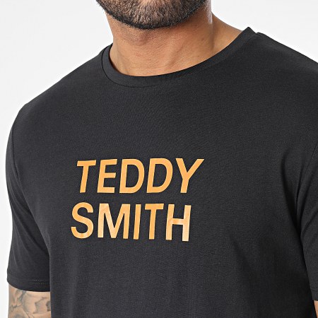 Teddy Smith - Ticlass Basic Camiseta Negro