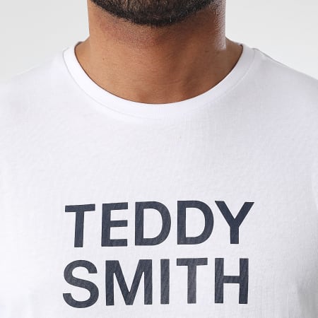 Teddy Smith - Ticlass Basic Tee Shirt Bianco