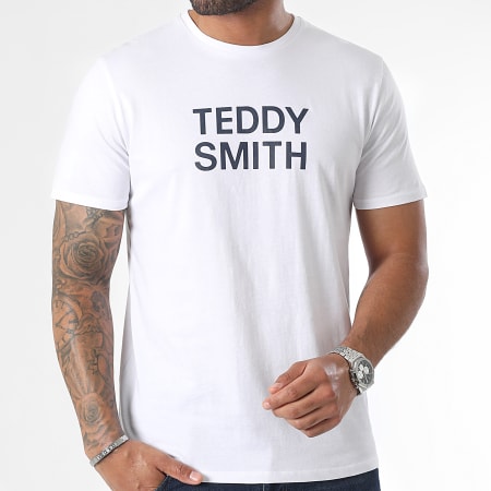 Teddy Smith - Ticlass Basic Tee Shirt Bianco