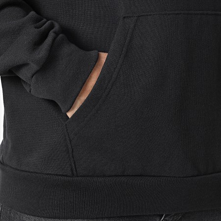 Adidas Originals - HK2761 Felpa con cappuccio con logo nero