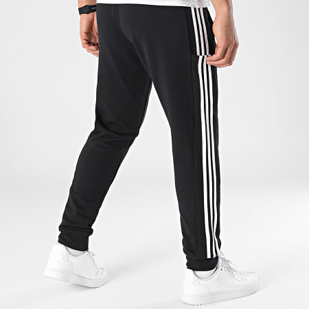 Adidas Sportswear - HA4337 Pantaloni da jogging a fascia neri