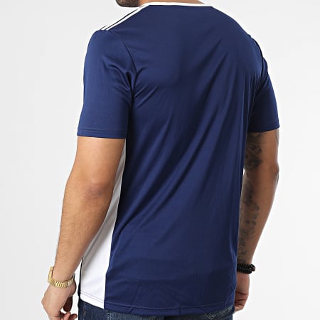 Adidas Performance - CF1036 Camiseta a rayas azul marino