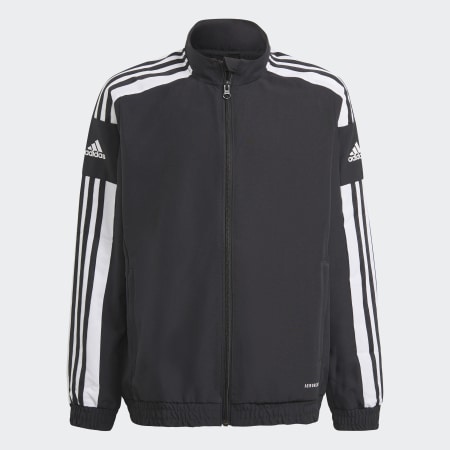 Adidas Sportswear - Veste Zippée A Bandes Enfant GK9552 Noir
