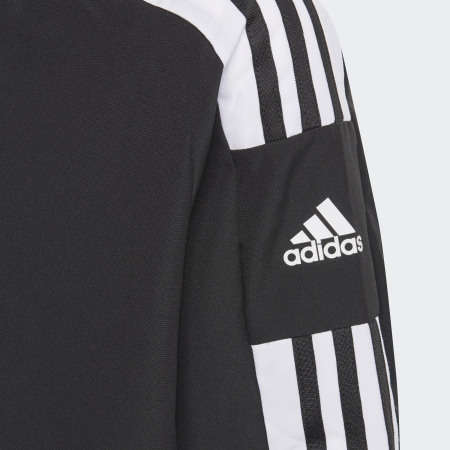 Adidas Sportswear - GK9552 Giacca con zip a righe da bambino, nero