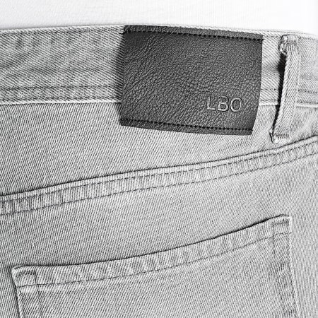LBO - Jeans dal taglio rilassato con strappi 2922 Denim Grigio chiaro