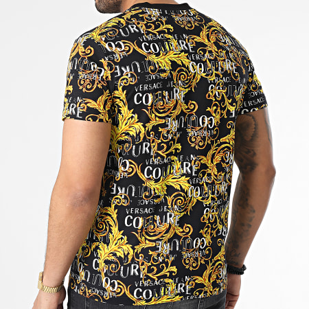 Versace Jeans Couture Tee Shirt Renaissance 74GAH6S0-JS161 Noir