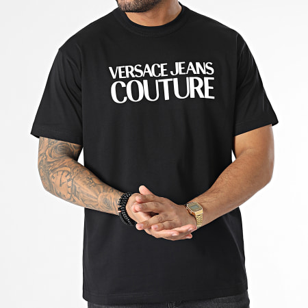 Versace Jeans Couture - Maglietta 74GAHT03-CJ00O Nero