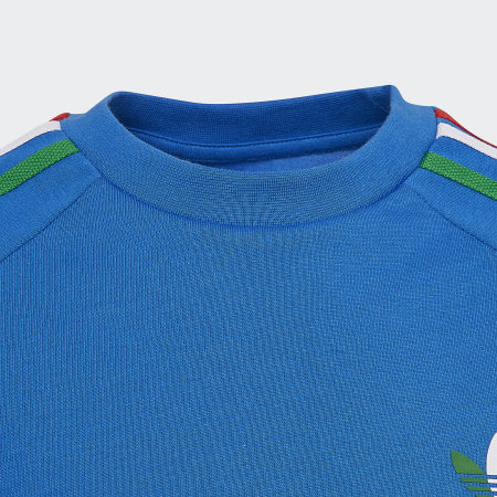 Adidas Originals - Camiseta 3 Rayas Niño HL9410 Azul Claro