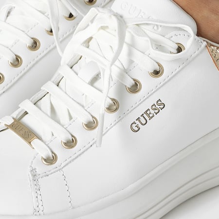 Guess - Zapatillas Mujer FL7RNOELE12 Blanco Oro