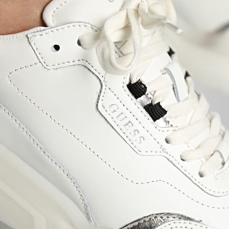 Guess - Sneakers FM8ASLEA12 Bianco Argento