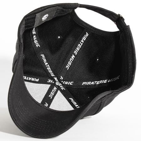 Piraterie Music - Cappello con logo classico nero