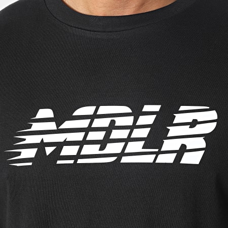 Morad - MDLR Camiseta Negro Blanco