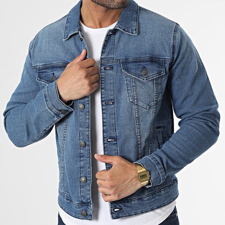 Only And Sons - Chaqueta vaquera azul