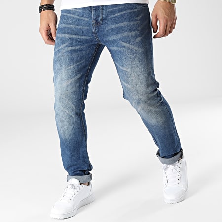 Classic Series - Jeans slim Bryce in denim blu