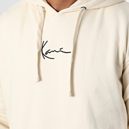 Karl Kani - Sudadera con capucha pequeña Signature Essential 6021051 Beige