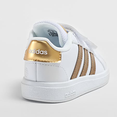 Adidas Sportswear - Baskets Enfant Grand Court 2.0 CF Footwear White Magic Gold