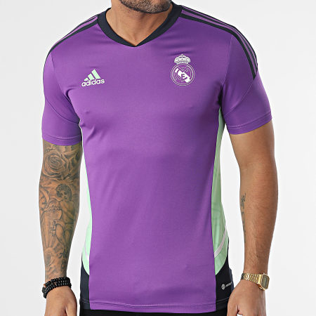 Adidas Sportswear - Tee Shirt A Bandes Real HT8809 Violet