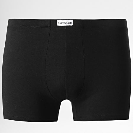 Calvin Klein - Set di 3 boxer in cotone elasticizzato NB3262A nero, grigio e bianco