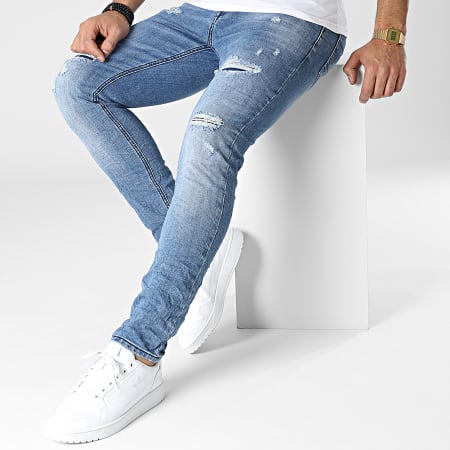 KZR - Jeans skinny TH37886 Blu Denim