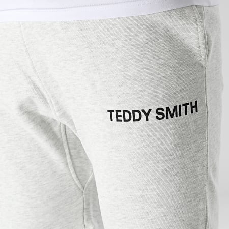 Teddy Smith - Pantalones cortos de jogging Required Gris brezo
