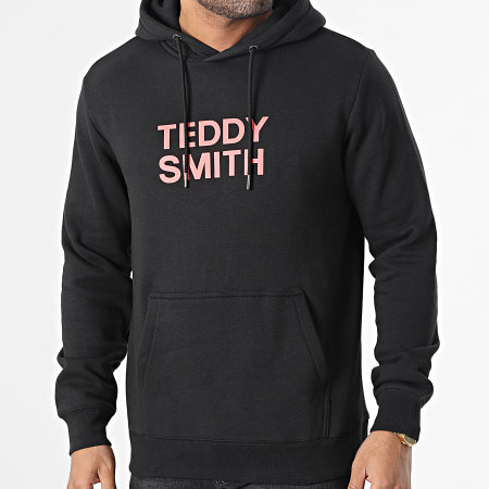 Teddy Smith - Sweat Capuche Siclass 10816368D Noir