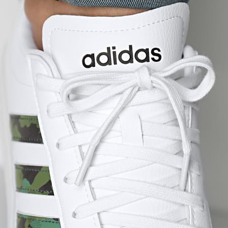 Adidas Sportswear - Sneakers Grand Court 2.0 GY2486 Calzature Bianco Verde Ossido