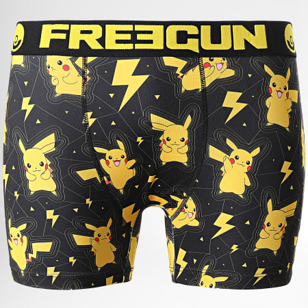 Boxer Homme Pokémon Pikachu FREEGUN - Sous-vêtement Confortable Avec Design Amusant