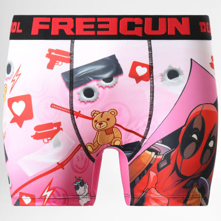 Freegun - Boxer Deadpool Love Rose