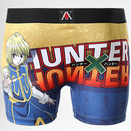 Freegun - Boxer Hunter X Hunter Kurakipa Jaune Bleu