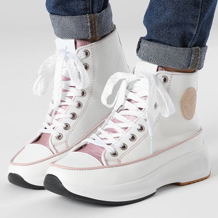 Kaporal - Sneakers Hi-Top Christy C063110 Bianco Multi Donna