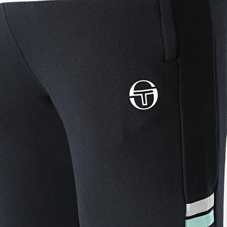 Sergio Tacchini - Jura 40179 Pantalones cortos de jogging con banda negra