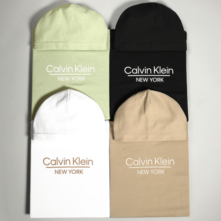 Calvin Klein - Sudadera con capucha New York Logo 0747 Negro