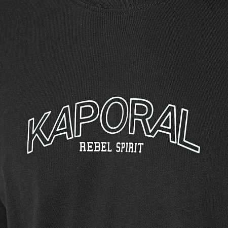 Kaporal - Camiseta de manga larga Scoty Negra