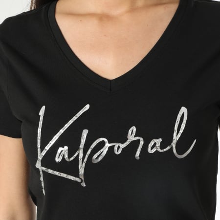 Kaporal - Camiseta negra Jayon de mujer