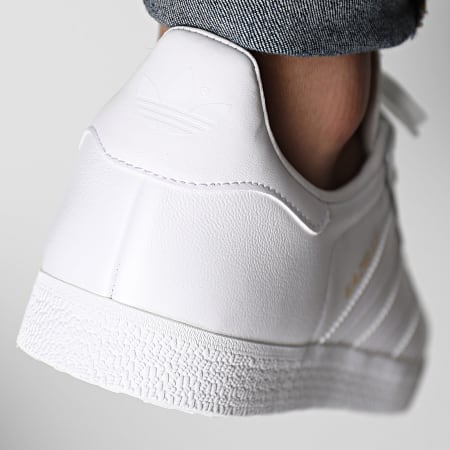 Adidas Originals - Gazelle BB5498 Calzado Zapatillas Blanco Oro Metálico