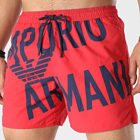 Emporio Armani - Pantaloncini da bagno 211740-3R424 Rosso