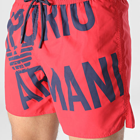 Emporio Armani - Short De Bain 211740-3R424 Rouge