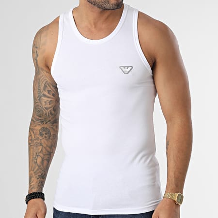 Emporio Armani - Camiseta de tirantes 110828-3R512 Blanca