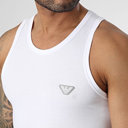 Emporio Armani - Camiseta de tirantes 110828-3R512 Blanca