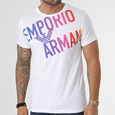 Emporio Armani - Camiseta 211818-3R476 Blanca