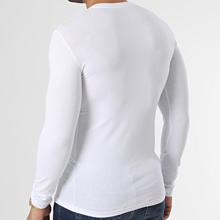 Emporio Armani - Maglietta a maniche lunghe 111023-3R512 Bianco