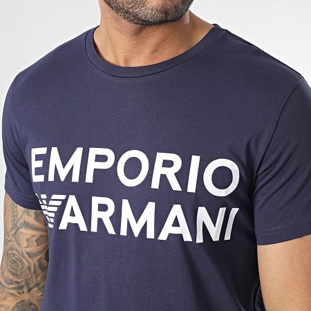 Emporio Armani - Maglietta 211831-3R479 blu navy