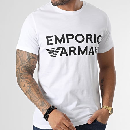 Emporio Armani - Maglietta 211831-3R479 Bianco
