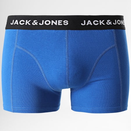 Jack And Jones - Set di 3 boxer Nico blu e rosso