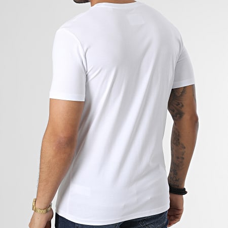 Le Rat Luciano - Tee Shirt Logo Script Blanc Noir