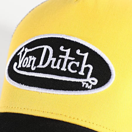 Von Dutch - Cas1 Trucker Cap Amarillo Negro