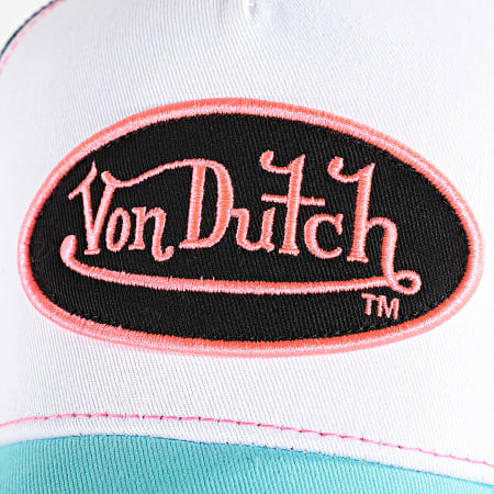 Von Dutch - Casquette Trucker Summer Bleu Clair Noir