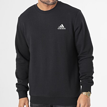 Adidas Sportswear - GV5295 Felpa girocollo nero
