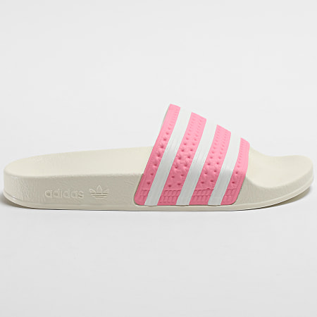 Adidas Originals - Claquettes Femme Adilette GX9488 Bliss Pink Off White