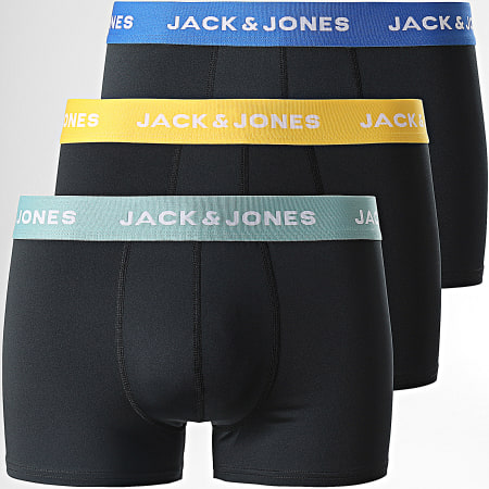 Jack And Jones - Juego de 3 calzoncillos negros Grant